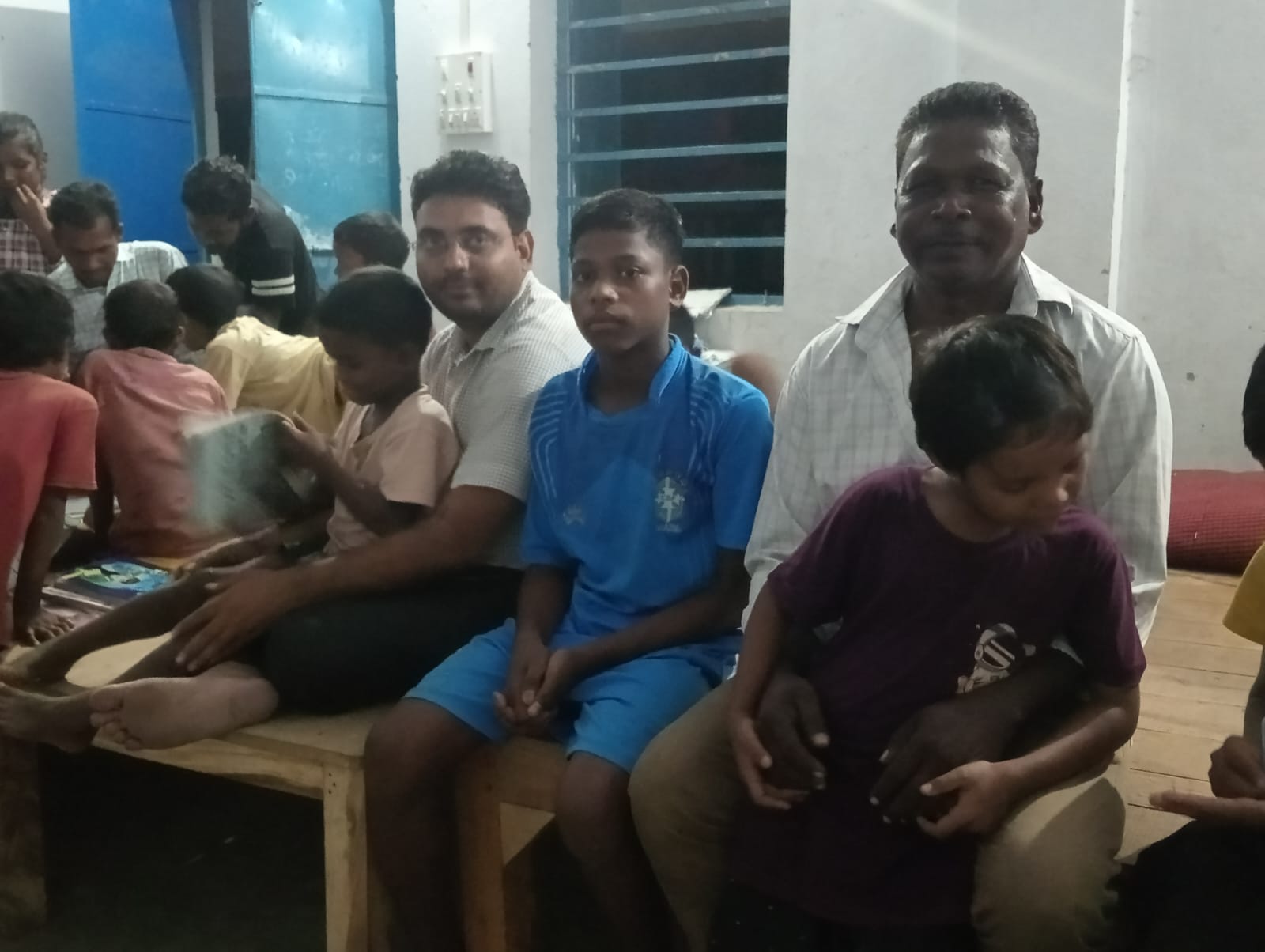 Serving orphaned children in a residential school for orphaned children..